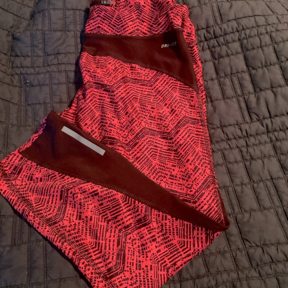 Nike Dri-Fit running pants w/pocket zipper